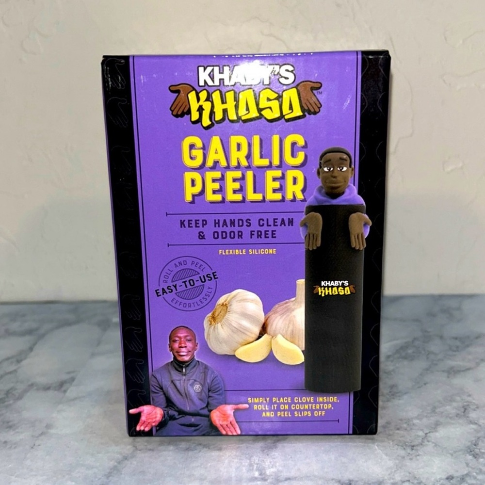 Khaby’s Khasa Garlic Peeler